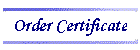 Order Certificate